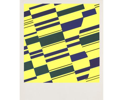 Günter Fruhtrunk.  (1923 - 1982 München). 28 Farbserigraphien. 1978. In: Fruhtrunk. Kat. hg. v. Eugen Gomringer, Max Imdahl, 