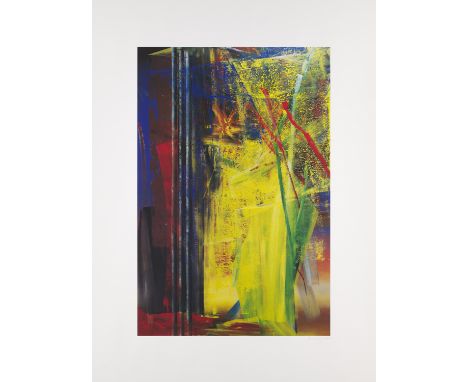 Gerhard Richter.  (1932 Dresden - lebt in Köln und Düsseldorf). Victoria I. 1987-2003. Farboffset auf glattem Velin. 60 x 40 