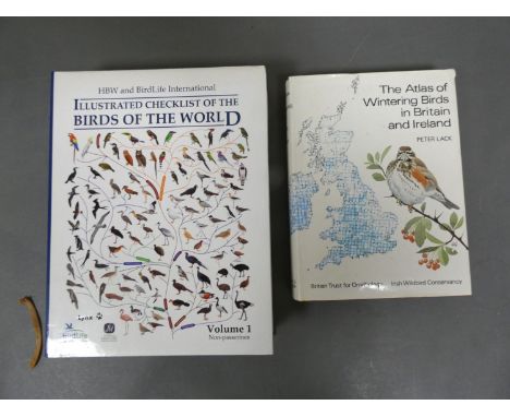 Ornithology.&nbsp;&nbsp;Illustrated Checklist of the Birds of the World, Vol. 1 and The Atlas of Wintering Birds in Britain &