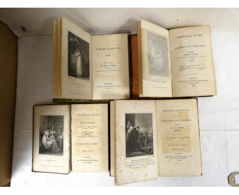 TAYLOR MRS&nbsp;(wife of Isaac Taylor).&nbsp; The Family Mansion, a Tale. Eng. frontis. Diced calf, nicely rebacked. 1819; al
