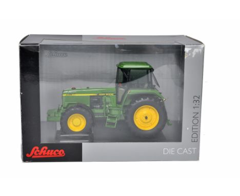 Schuco 1/32 diecast farm model issue comprising John Deere 4955 Tractor. Looks to be excellent, secure in box. Box is very go