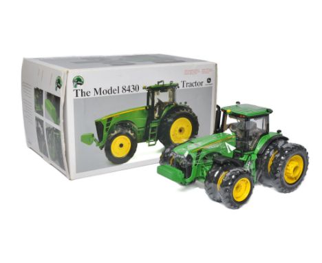 Ertl 1/32 diecast farm model issue comprising precision series John Deere 8530 dual wheel Tractor. Looks to be excellent with