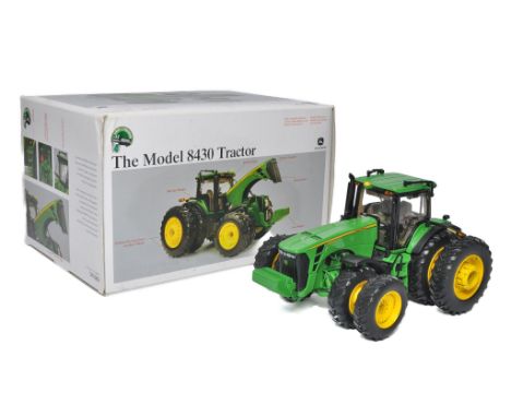 Ertl 1/32 diecast farm model issue comprising precision series John Deere 8530 dual wheel Tractor. Looks to be excellent with