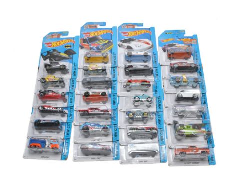 A group of 27 carded Mattel Hot Wheels diecast issues from the City Series. 
