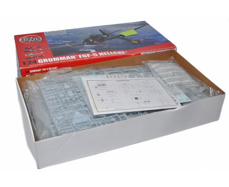 Airfix  1/24 Plastic Model Kit  Grumman F65-5 Hellcat. Complete, sealed in excellent box. 