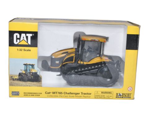 Norscot 1/32 diecast farm model issue comprising CAT Challenger MT765B Tractor. Looks to be excellent, secure in box. Box is 