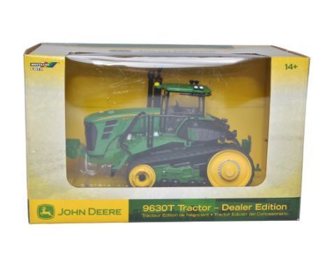 Britains Ertl 1/32 diecast farm model issue comprising John Deere 9630T Tractor, dealer edition. Looks to be excellent, secur