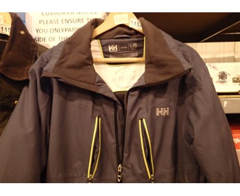 Helly Hanson H2Flow sailing jacket. P&amp;P Group 1 (£14+VAT for the first lot and £1+VAT for subsequent lots) 