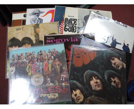 LP's to include, The Beatles 'Rubber Soul', 'Beatles for Sale', Sgt Pepper' and  'Help', Donovan 'Fairytail' (1965 Pye, Mono 