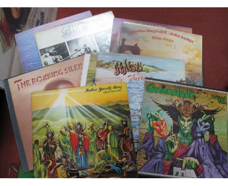 UK Prog - LP's to include Baker Gurvitz Army 'Elysian Encounter' (Mountain 1975 Tops 101) Greenslade 'Time and Tide'; Genesis