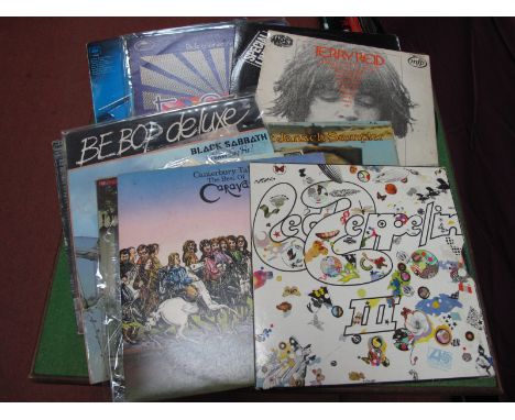 L.P.'s, to include Led Zeppelin III, Canterbury Tales The Best of Caravan, The Magic Lanterns, 'Shame Shame', Shotgun Ltd 'Sa