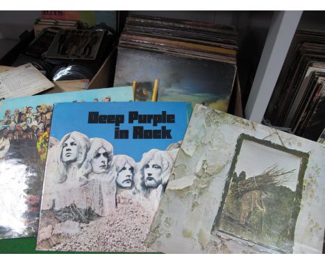 Rock/Prog/Blues, etc, over thirty L.P.'s to include Led Zeppelin, Pink Floyd, Jimi Hendrix, Deep Purple, Nazareth, Thin Lizzy