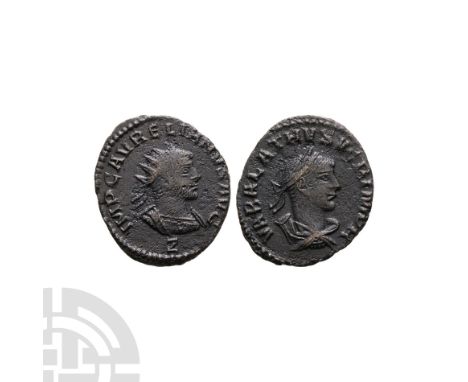 270-275 A.D. Antioch mint. Obv: VABALATHVS V C R IM D R legend with laureate, draped and cuirassed bust right. Rev: IMP C AVR