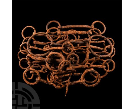 14th-16th century A.D. Comprising bits of various types and sizes, including articulate elements. Cf. similar specimen in PAS