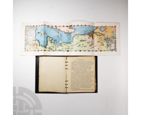 20th century A.D. A typescript soldier's memoir pencil signed 'James H Parker' on the last text page, running from 1940 to 19