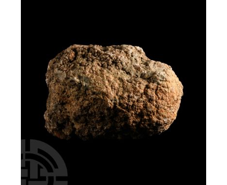 Jurassic Period, circa 140 million years B.P.. Comprising a large fragment of fossilised dung.   1 kg total, 12.4 cm (4 7/8 i