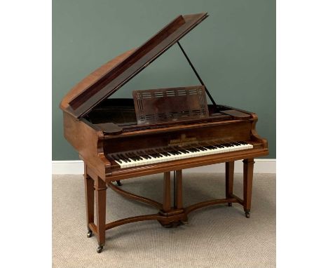 R GORS &amp; KALLMANN, BERLIN, BABY GRAND PIANO, 5ft 2ins, rosewood veneered, numbered 48174 to the frame, 98cms H, 149cms W,