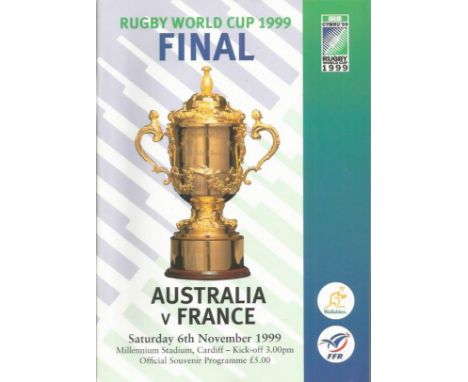 Rugby Autographed Programme Collection. Eight Rugby Programmes, each one multi-signed inside and on the cover. Some programme