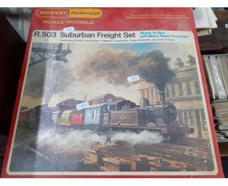 A vintage Hornby R503 Suburban Freight train setLocation: RAB 