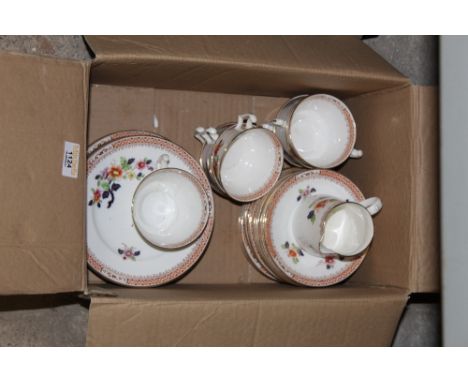 An Hancocks pottery "Aden" pattern part tea service, (24 pieces).  