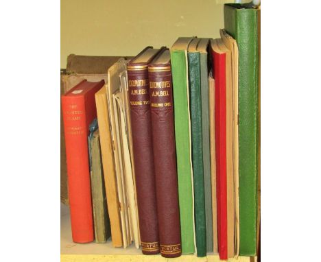 Railway interest - to include A Morton Bell's "Locomotives" (2 volumes, 1950), Lectures Notes &amp; Drawings from Diesel Trai