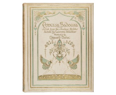 Dulac (Edmund, illustrator). Princess Badoura, A Tale from the Arabian Nights, Retold by Laurence Housman, Hodder &amp; Stoug