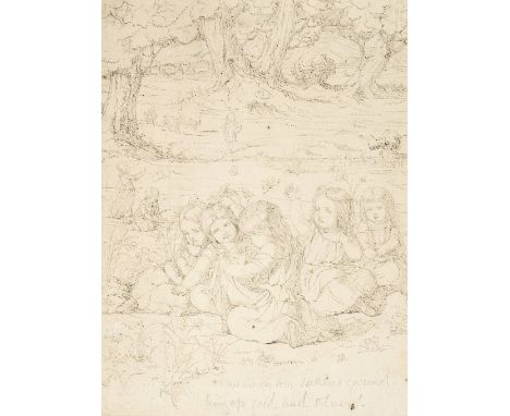 *Boyle (Eleanore Vere, 1825-1916). Here we are on Tom Tickler's ground/Picking up gold and silver!, pen &amp; grey ink on pap