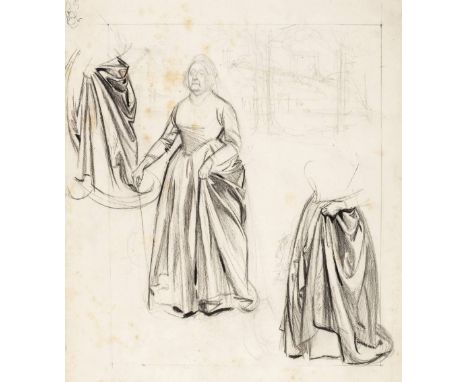 *Brock (Henry Matthew, 1875-1960). Three illustrations for As You Like It by William Shakespeare, pencil on paper, each a ske