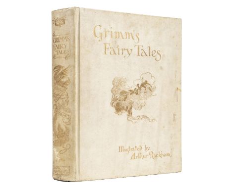 Rackham (Arthur, illustrator). The Fairy Tales of the Brothers Grimm, 1909, 40 tipped-in colour plates, slight toning to endp
