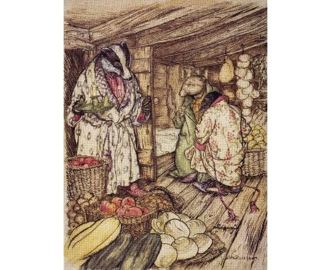 Rackham (Arthur, illustrator). The Wind in the Willows, by Kenneth Grahame, Introduction by A.A. Milne, 100th edition, Methue