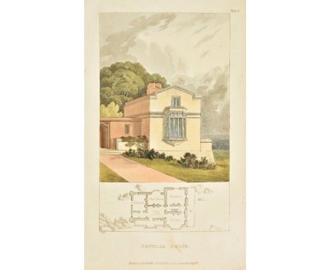 Papworth (John Buonarotti). Rural Residences, Consisting of a Series of Designs for Cottages, Decorated Cottages, Small Villa