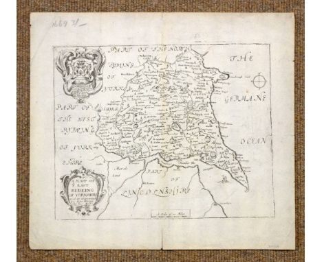 East Yorkshire. Bowen (Emanuel), An accurate map of the East Riding of Yorkshire divided into its Wapontakes &amp;c. Drawn fr