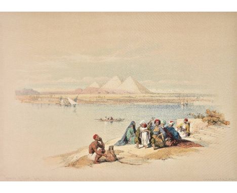 Folio Society. The Holy Land, Syria, Idumea, Arabia, Egypt &amp; Nubia, From Drawings made on the Spot by David Roberts, 2 vo