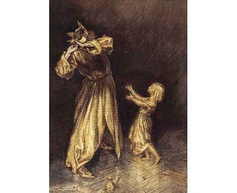 Rackham (Arthur, illustrator). A Wonder Book, by Nathaniel Hawthorne, 1st edition, [1922], 16 tipped-in colour plates with ca