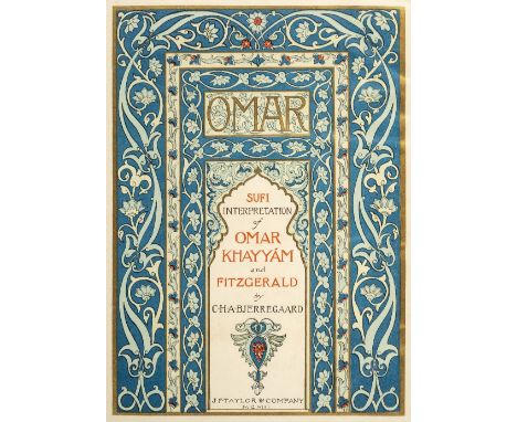 Bjerregaard (C.H.A.). Sufi Interpretations of the Quatrains of Omar Khayyam and Fitzgerald, J.F. Taylor &amp; Co., New York, 
