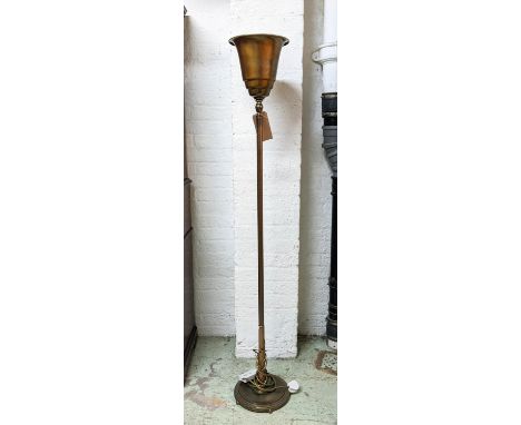 UPLIGHTER FLOOR LAMP, 163cm H. 