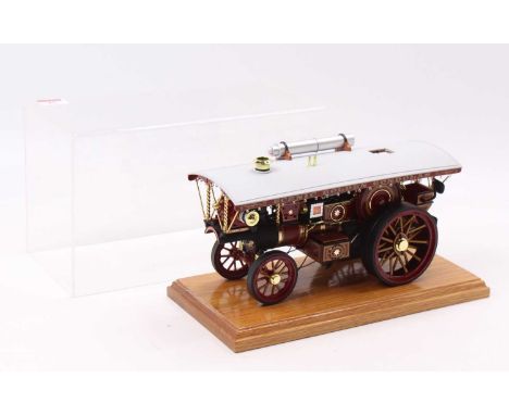 A Midsummer Models of Cambridgeshire 1/24 scale diecast and plastic model of a Burrell Scenic Showman's engine No. 3888 Gener