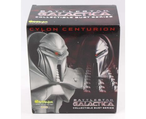 An Art Asylum Battle Star Galactica collectible bust series, model of a Cylon Centurion, item No. 280, limited edition 1 of 1