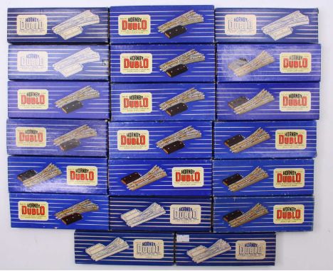 Twenty Hornby-Dublo electrically operated points, all boxed. Ten each L/h &amp; R/h. Appears to be (E-NM) (BVG-E)
