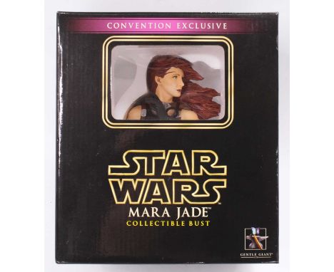 A Gentle Giant Ltd No. 6969 1/6 scale Star Wars Mara Jade collectable bust, Convention Exclusive hand signed by Shannon McRan