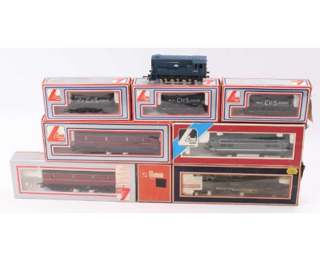 Lima items: King Richard I loco &amp; tender; SNCF Bo-Bo electric loco No.25503; 0-6-0 diesel 09026 BR blue missing rear coup