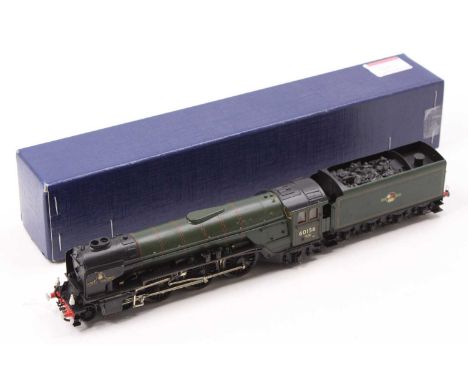 Kit built A1 Peppercorn 4-6-2 loco &amp; tender No.60156 ‘Great Central’ BR late emblem, scale kit with Portescap motor. (NM-