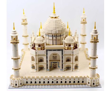 A Lego Creator No. 10256 Taj Mahal box set, model has been constructed and is supplied with the original box and instructions