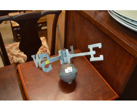 A weather vane 