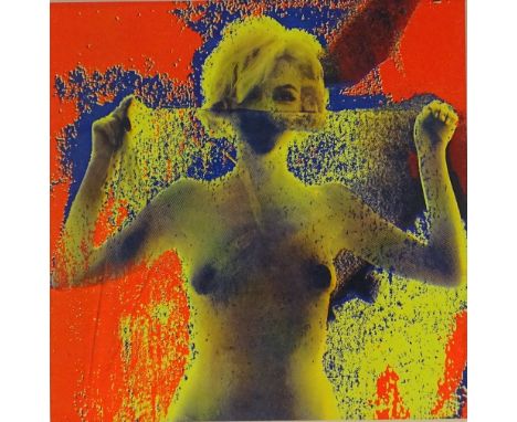 Bert Stern, Giclee print, Marilyn Monroe, 10" x 9.5", framed