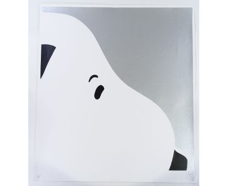 Pure Evil (born 1968), colour screen-print, Snoopy, Charlie Brown nightmare, artist's proof, sheet size 32" x 28.5", unframed