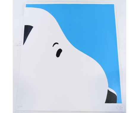 Pure Evil (born 1968), colour screen-print, Snoopy, Charlie Brown nightmare, signed in pencil, no. 96/100, sheet size 32" x 2