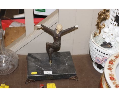 An Art Deco style figure