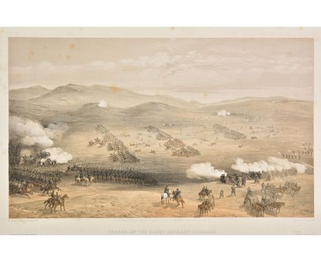 Simpson (William). The Seat of War in the East, First [-2nd Series], 2 parts in one, 1855-56, tinted lithograph titles, engra