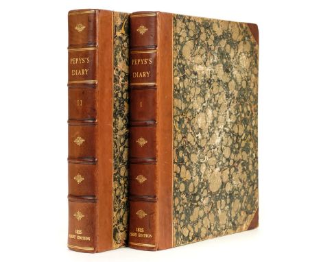 Pepys (Samuel). Memoirs, Comprising his Diary from 1659 to 1669, deciphered by John Smith of St. John's College, Cambridge, f
